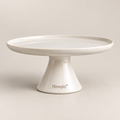 Nireqlo™ High-Foot Ceramic Cake Stand hero product image