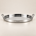 Nireqlo™ Metal Mirror-Finish Dessert Tray hero product image