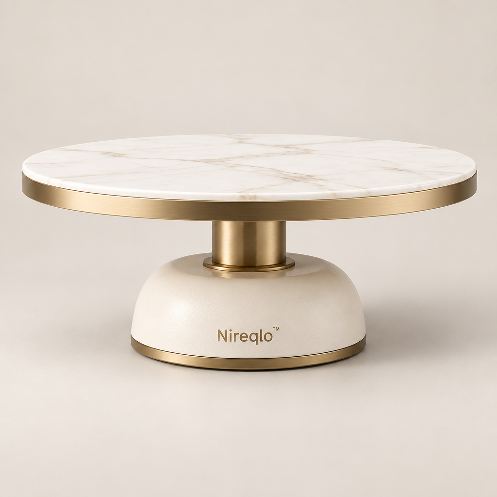 Nireqlo™ Round Floating Dessert Display Stand hero product image