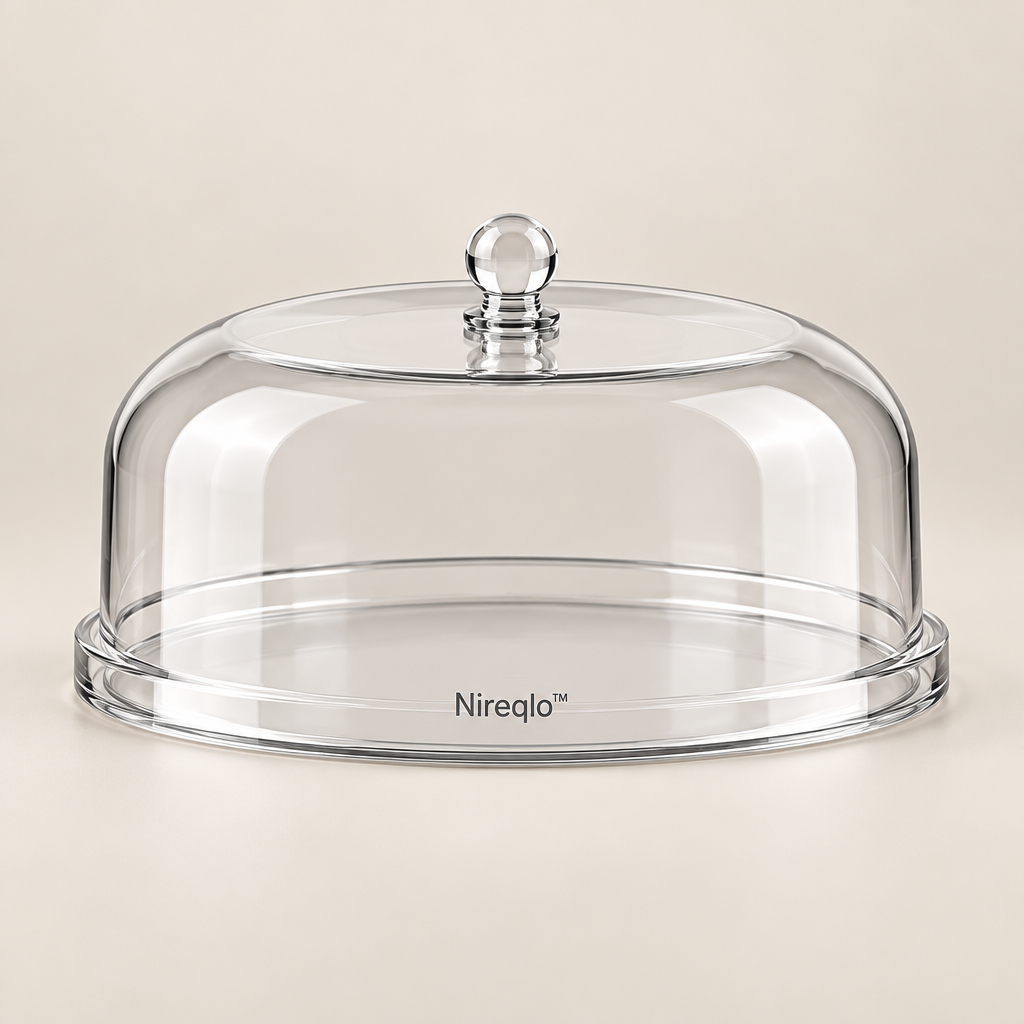 Nireqlo™ Clear Acrylic Dessert Dust Cover hero product image