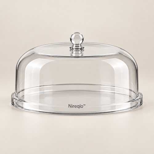Nireqlo™ Clear Acrylic Dessert Dust Cover hero product image